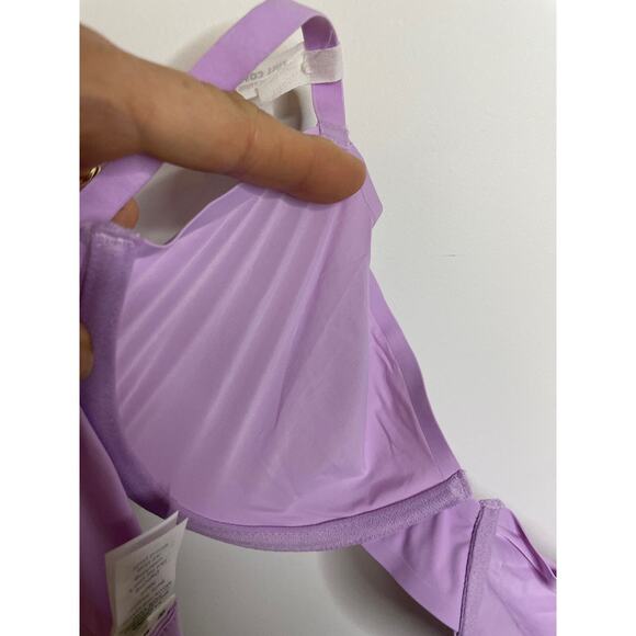 Smoothez Aerie Women's Size 32D Microfiber Unlined Full Coverage Bra Purple NWT - Picture 7 of 9
